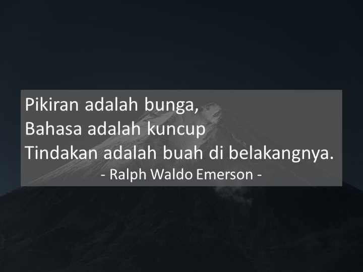 kata bijak penuh inspirasi ralph waldo emerson