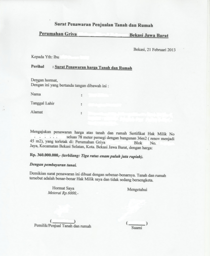 <p><img title="Contoh Surat Penawaran Rumah dan Tanah" src="https://ysalma.com/wp-content/uploads/2014/02/contoh-surat-penawaran-rumah-dan-tanah.png"; alt="Contoh Surat Penawaran Jual Property"/></p>