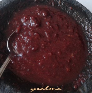 Brambang asem sambal