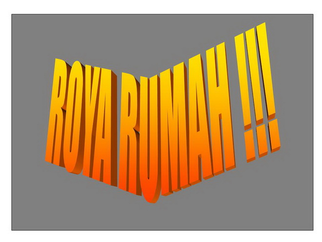 Pengalaman Roya Rumah Sendiri