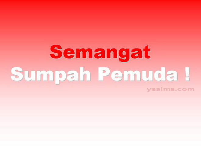 Semangat Sumpah Pemuda