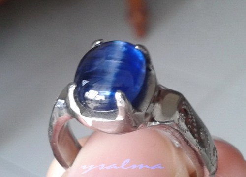 Batu Cincin Blue Safir