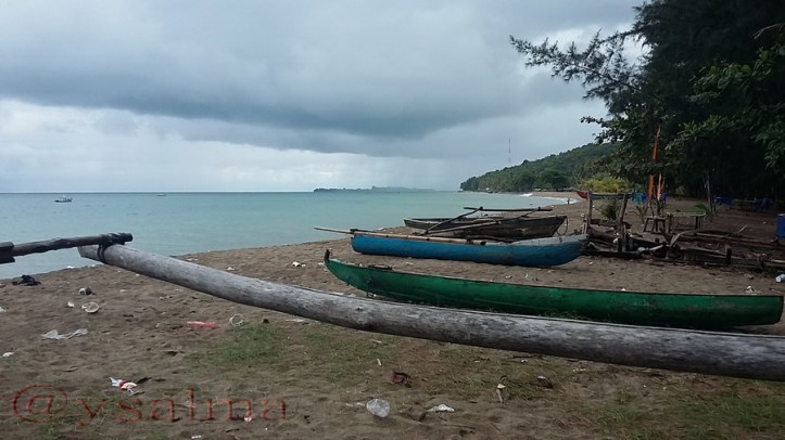 Pantai Sago Perahu Nelayan