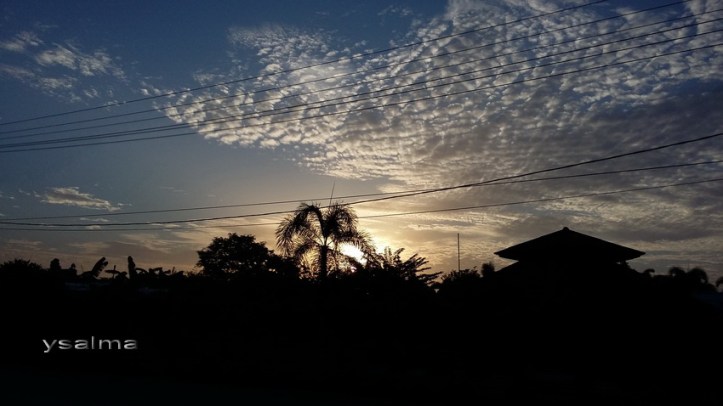 Catatan Mudik 2016 Matahari pagi di Lampung