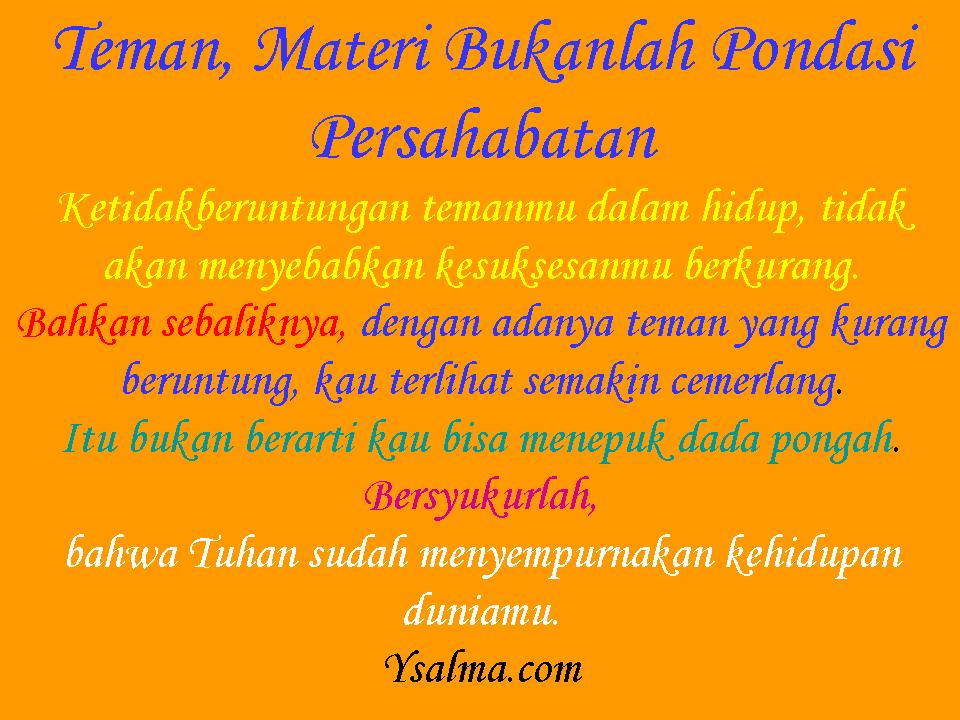 teman-materi-bukanlah-pondasi-persahabatan