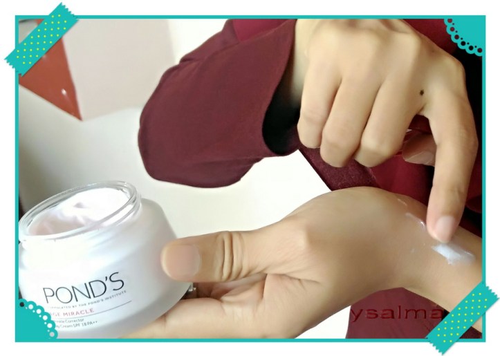 Ponds Age Miracle Test Pemakaian