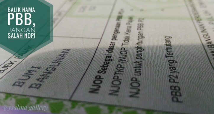 Yang Dipersiapkan Untuk Balik Nama PBB - YSalma