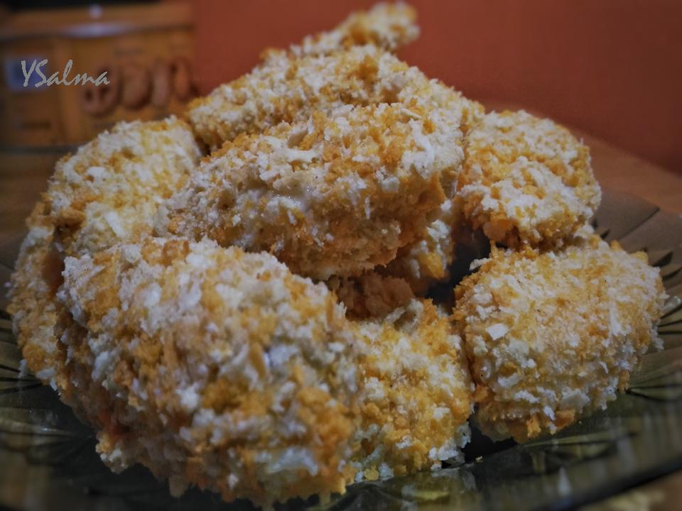 Adonan Pisang Uli Berbalut Tepung Roti_YSalma