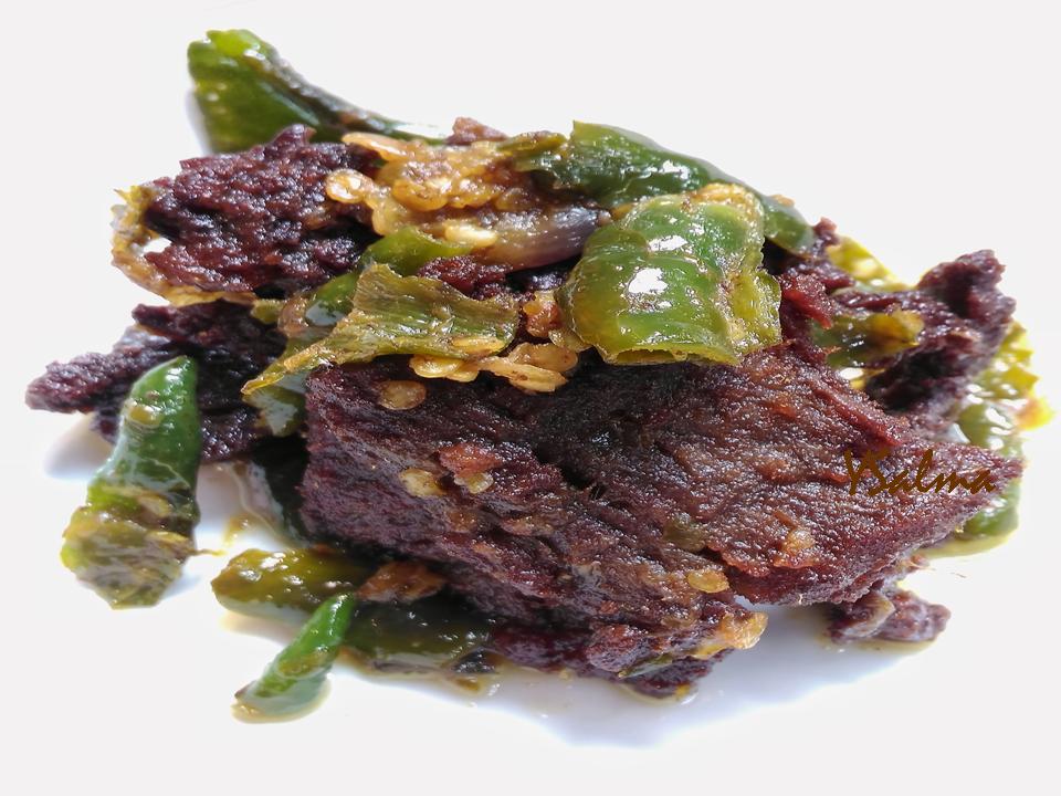 Dendeng Batokok Sambal Ijo_YSalma