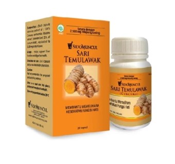 Sari Temulawak Sido Muncul kapsul