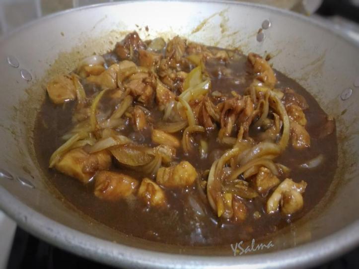 chicken ayam teriyaki ala hokben maknyus