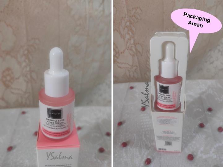 Face care Sacrlett packaging atau kemasan serum