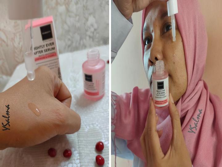 Face care Scarlett tekstur dan cara pakai serum