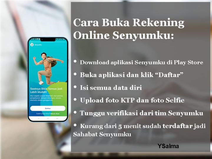Bank digital Senyumku cara buka rekening online