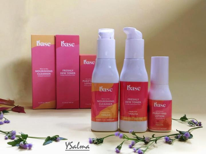 Skincare untuk menghilangkan bekas jerawat dengan mengenal produk BASE