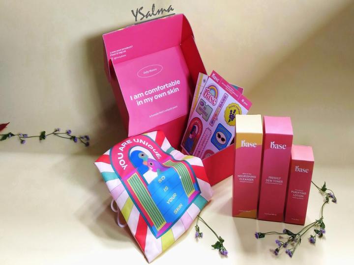 Skincare untuk menghilangkan bekas jerawatt paket BASE kit