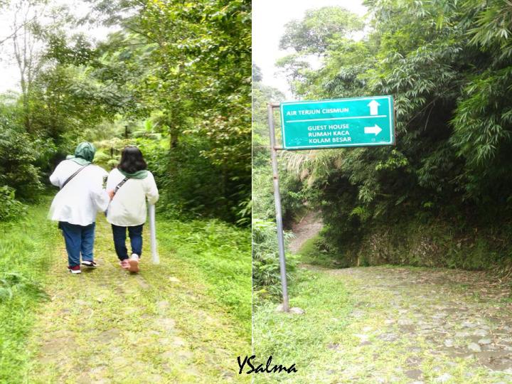 Curug Ciismun track dari pintu 3