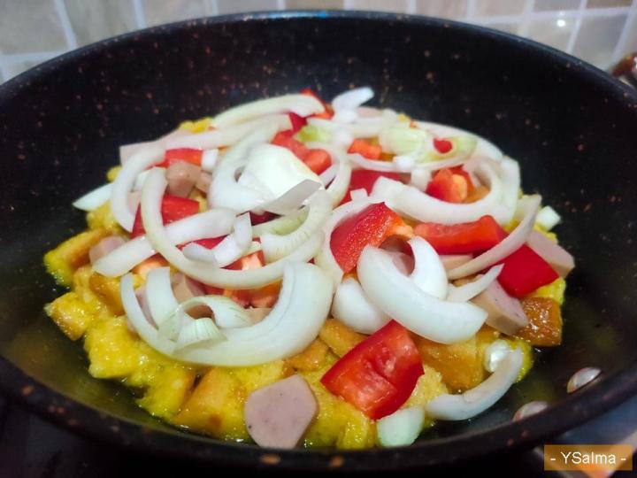 Pizza praktis dari roti tawar cara mengolah