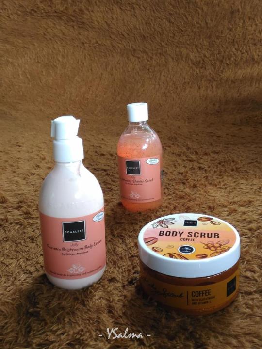 Cara memanjakan diri sendiri dengan body care Scarlett Coffee edition