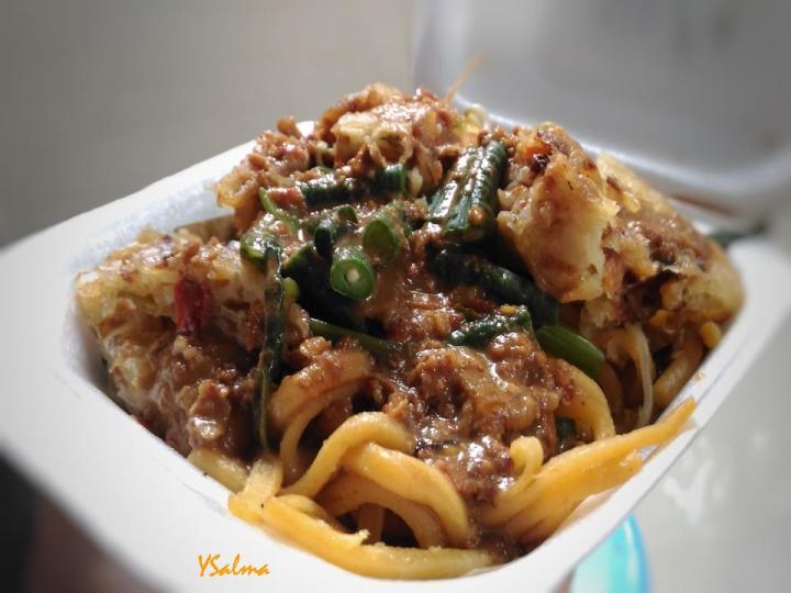 pecel mie Medan enak