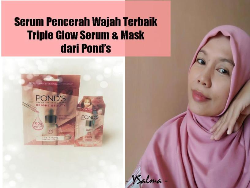 Serum pencerah wajah terbaik Pond's Triple Glow Serum