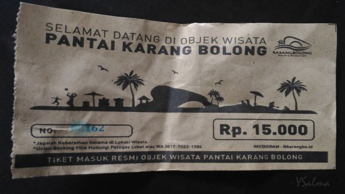 Pantai Karang Bolong Tiket Masuk