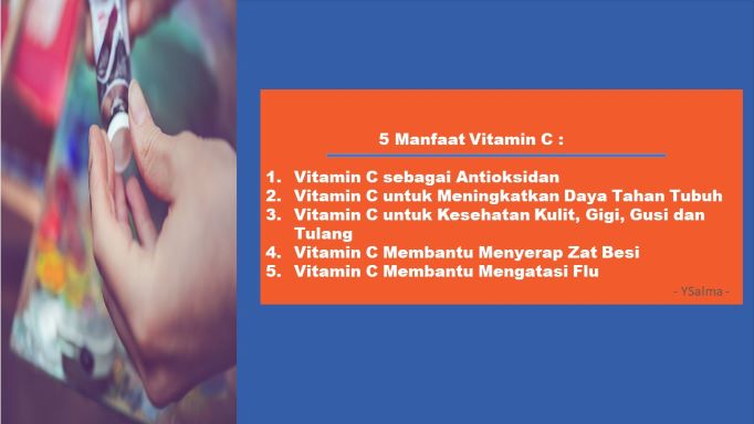 Vitamin C 1000 Manfaat bagi kesehatan tubuh