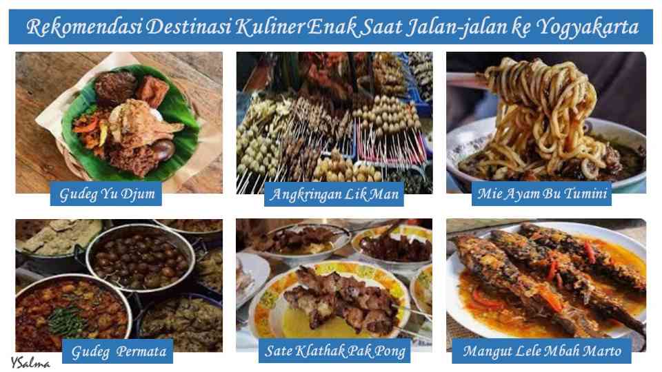 destinasi kuliner enak di Jogja