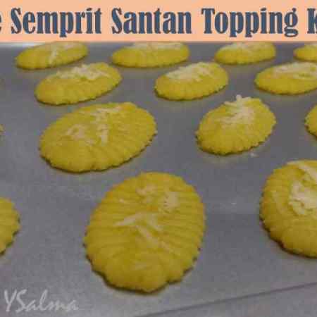 Kue semprit santan enak