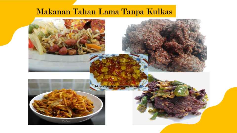 makanan tahan lama tanpa kulkas tetap awet