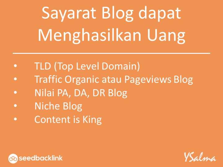 syarat monetisasi blog