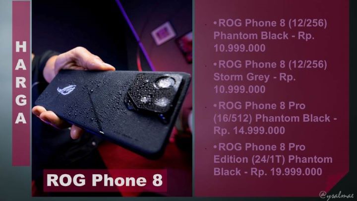 asus ROG Phone 8 series info harga