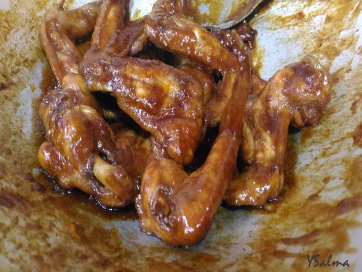 spicy chicken wings sederhana