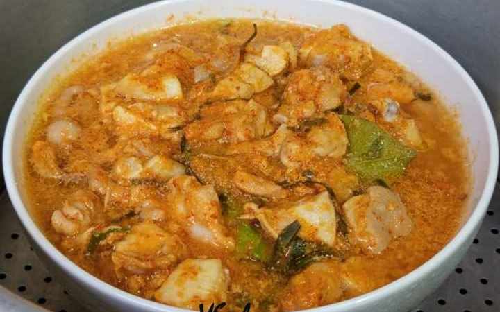 olahan daging ayam kukus