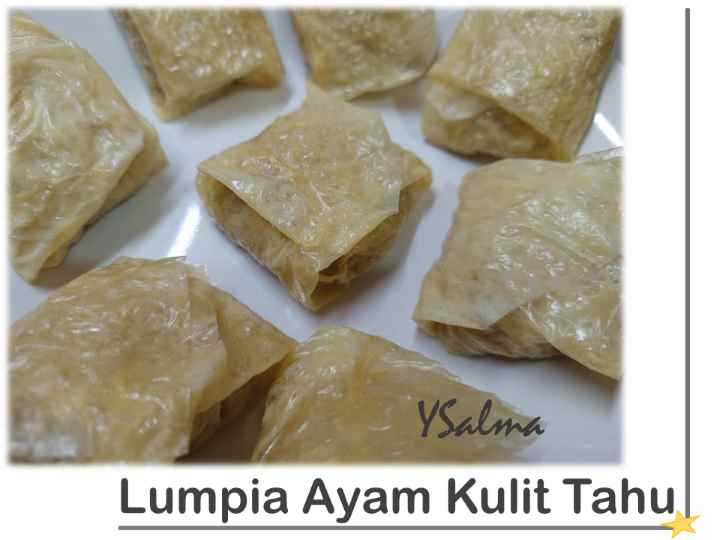 Lumpia ayam kulit tahu enak