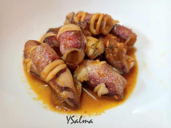 Cumi segar balado empuk