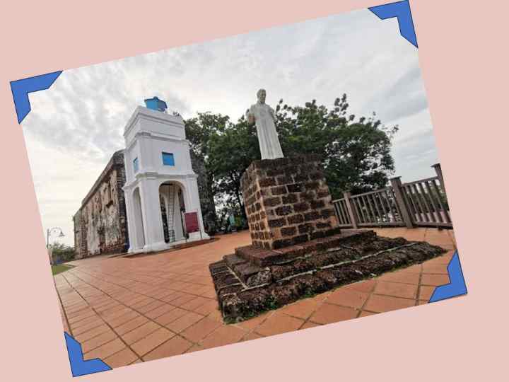 wisata melaka malaysia gereja st paul